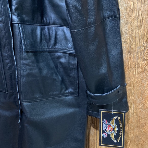 Men's Leather Duster - Picture 3 of 8